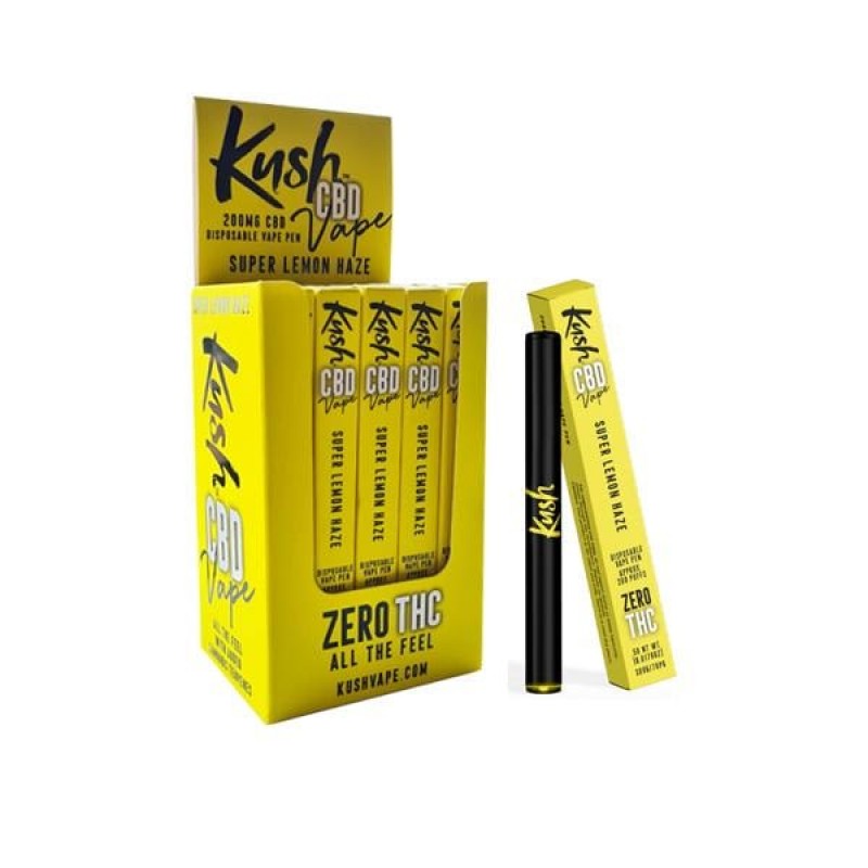 Kush Vape 200mg CBD Disposable Vape Pen (70VG/30PG...