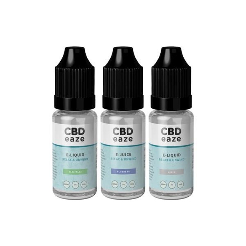 CBDeaze Broad Spectrum 500mg CBD 10ml E-Liquid (70...