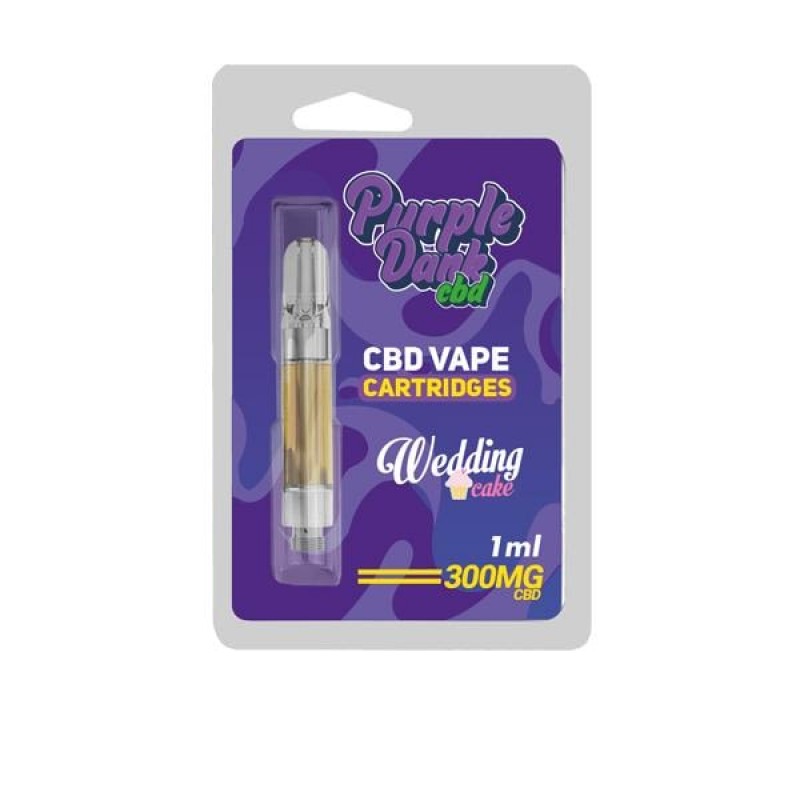 Purple Dabz CBD Vape Cartridges 300 & 600 MG &...